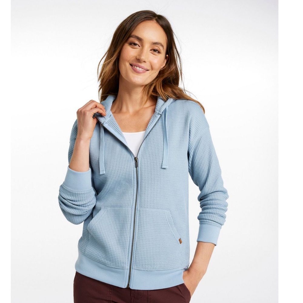 L.L. Bean Women's Coral Hooded Jacket - Picture 8 of 9